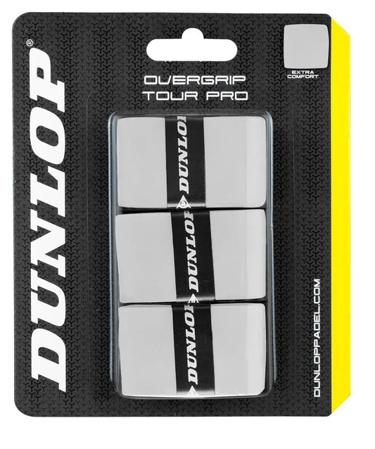 Dunlop Tour Pro Overgrip wit 3st