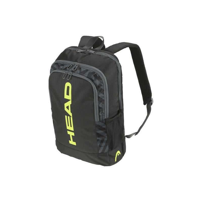 Head padel rugtas zwart/geel