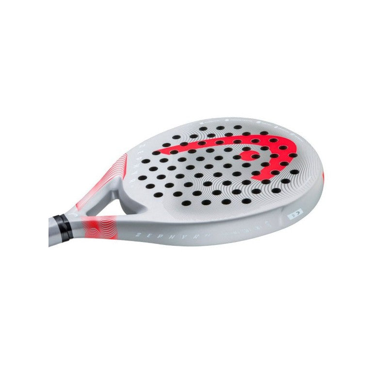 Head Zephyr ultra light padelracket grijs/rood