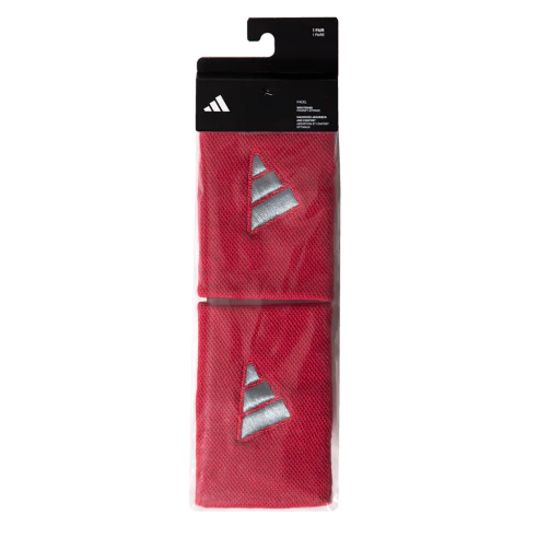 Adidas L Wristbands rood/grijs X2